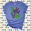 Mardi Gras Shirt, Love Mardi Gras, Ball Masks, New Orleans, French Quarter, Premium Unisex Soft Tee, 2x, 3x, 4x, Plus Size Available