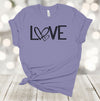 Valentine's Day, Love, Simple Hearts, Valentine's Love, Sweet Hearts Day, Premium Unisex Soft Tee, 2x, 3x, 4x, Plus Size Available