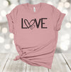 Valentine's Day, Love, Simple Hearts, Valentine's Love, Sweet Hearts Day, Premium Unisex Soft Tee, 2x, 3x, 4x, Plus Size Available