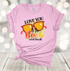 Summer Tee, Love You To The Beach And Back, Beach Vacation, Summer Fun, Premium Soft Unisex, 2x, 3x, 4x, Plus Sizes Available