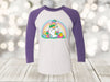 Easter Raglan, Easter Gnome, Easter Egg, Easter Chick, Egg Hunt, Next Level Raglan Three Quarter Sleeve, Choice Of Colors