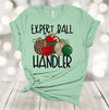 Christmas Shirt, Expert Ball Handler, Funny Christmas Shirt, Christmas Ornament, Premium Soft Unisex Tee, Plus Size 2x, 3x, 4x, Available