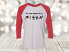 Religious Easter Raglan, The One Where He Is Risen, Christian Easter, Jesus Is Risen, Unisex Next Level Raglan Three Quarter Sleeve