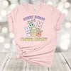 Easter Shirt, Bunny Kisses And Easter Wishes, Easter Eggs, Easter Bunny, Premium Soft Unisex, Plus Size 2x, 3x, 4x Available