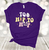 Easter Shirt, Too Hip To Hop, Easter Bunny, Easter Eggs, Cute Easter Shirt, Premium Soft Unisex, Plus Sizes 2x, 3x, 4x Available