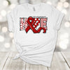 Hope, TTP Awareness, Red Ribbon, Thrombotic Thrombocytopenic Purpura, Premium Soft Unisex Tee, Plus Size 2x, 3x, 4x Available