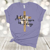 Easter Christian Shirt, A Lot Can Happen In Three Days, Christ Is Risen, Religious Easter Tee, Premium Soft Unisex Tee, Plus Size 2x, 3x, 4x