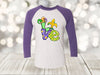 Mardi Gras Raglan, Love Mardi Gras, Fleur De Lis, French Quarter, Louisiana, Unisex Next Level Raglan Three Quarter Sleeve