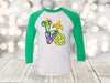 Mardi Gras Raglan, Love Mardi Gras, Fleur De Lis, French Quarter, Louisiana, Unisex Next Level Raglan Three Quarter Sleeve