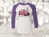 Easter Raglan, Easter Y'all, Vintage Truck, Easter Gnomes, Easter Basket, Unisex Next Level Raglan Three Quarter Sleeve