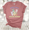 Easter Shirt, Bunny Kisses And Easter Wishes, Easter Eggs, Easter Bunny, Premium Soft Unisex, Plus Size 2x, 3x, 4x Available