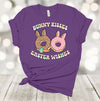 Easter Shirt, Bunny Kisses Easter Wishes, Easter Donuts, Cute Easter Shirt, Premium Soft Unisex, Plus Sizes 2x, 3x, 4x Available