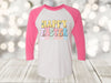 Easter Raglan, Happy Easter, Easter Bunny Shirt, Easter Egg Hunt, Unisex Next Level Raglan Three Quarter Sleeve