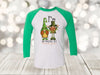 Saint Patrick's Day, I'm So Lucky To Have You, Gnomes Shirt, Shamrock Shirt, Next Level Raglan Three Quarter Sleeve, Plus Sizes Available