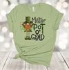 Saint Patrick's Day, Mister Pot O' Gold, Green Gnomes, Four Leaf Clover, Premium Unisex Tee,  2x, 3x, 4x Plus Sizes Available