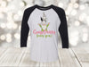 Easter Raglan, Some Bunny Loves You, Easter Gnome, Rabbit Gnome, Plus Size Available, Next Level Raglan Three Quarter Sleeve