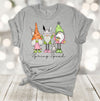 Spring Shirt, Spring Squad, Easter Gnomes, Bunny Rabbit, Easter Rabbit, Premium Soft Unisex Tee, Plus Size 2x, 3x, 4x Available