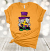 Mardi Gras Shirt, Mardi Gras Gnome, King Cake, Beads, Fleur De Lis, Premium Unisex Soft Shirt, 2x, 3x, 4x, Plus Size Available