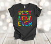 Grandparent Shirt, Best Mimi Ever, Tie Dye, Grandma Tee, Premium Unisex Soft Tee, 2x, 3x, 4x, Plus Size Available