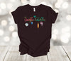 Christmas Shirt, Jingle Shells, Christmas In July, Beach Christmas, Premium Unisex Tee Shirt, Plus Size Available 2x, 3x 4x