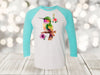 Spring Shirt, Hummingbird And Flowers, Colorful Hummingbird Raglan, Next Level Raglan Three Quarter Sleeve, Choice Of Colors