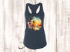 Summer Tank Top, Beach Sunset, Beach Tank Top, Beach Vacation, Tropical, Ocean Tank, Next Level Women's Ideal Racerback Tank