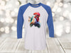 Chicken Raglan, Watercolor Rooster Shirt, Chicken Mom, Chicken Farm, Unisex Next Level Raglan Three Quarter Sleeve