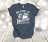 Moonshine Shirt, Blame It On The Moonshine, Mountain Vacation, Tennessee, Premium Soft Unisex Tee, Plus Size 2x, 3x, 4x Plus Sizes Available