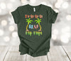 Christmas Shirt, Fa La La La Flipflops, Tropical Christmas, Beach, Premium Unisex Tee Shirt, Plus Size Available 2x, 3x 4x