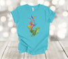 Tropical Flowers Tee, Bird Of Paradise, Crane Flowers,Strelitzia, Premium Soft Unisex Shirt, Plus Size Available, 3x, 4x Sizes