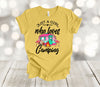 Camping Shirt, Just A Girl Who Loves Camping, Flamingo, Camper Shirt, Travel Trailer, Premium Soft Unisex, Plus Size 2x, 3x, 4x Available