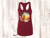 Summer Tank Top, Beach Sunset, Beach Tank Top, Beach Vacation, Tropical, Ocean Tank, Next Level Women's Ideal Racerback Tank