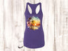 Summer Tank Top, Beach Sunset, Beach Tank Top, Beach Vacation, Tropical, Ocean Tank, Next Level Women's Ideal Racerback Tank