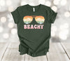 Summer Shirt, Beachy, Sunglasses, Summer Vacation, Premium Soft Unisex Tee, Plus Size 2x, 3x, 4x Plus Sizes Available