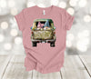 Easter Shirt, Easter Truck, Old Truck Filled With Gnome, Easter Gnome, Premium Soft Unisex Tee, Plus Size 2x, 3x, 4x Available