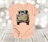 Easter Shirt, Easter Truck, Old Truck Filled With Gnome, Easter Gnome, Premium Soft Unisex Tee, Plus Size 2x, 3x, 4x Available