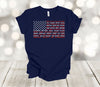 Independence Day, We Are All In This Together, State Names, USA, Patriotic Shirt, Premium Soft Unisex Tee, Plus Size 2x, 3x, 4x Available