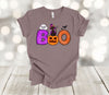 Halloween Shirt, Boo, Pumpkin, Bat, Halloween Cat, Spooky Shirt, Fall Shirt, Premium Soft Tee Shirt, 2x, 3x, 4x Plus Size Available