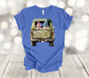 Easter Shirt, Easter Truck, Old Truck Filled With Gnome, Easter Gnome, Premium Soft Unisex Tee, Plus Size 2x, 3x, 4x Available