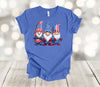 Independence Day Shirt, Patriotic Gnomes, Gnome Trio Patriotic, Red White And Blue,  Premium Soft Unisex Shirt, Plus Sizes Available