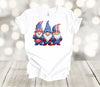 Independence Day Shirt, Patriotic Gnomes, Gnome Trio Patriotic, Red White And Blue,  Premium Soft Unisex Shirt, Plus Sizes Available