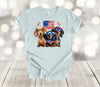 Independence Day Shirt, Patriotic Dachshund, Weiner Dogs, Red White And Blue,  Premium Soft Unisex Shirt, Plus Sizes Available