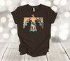 Desert Thunderbird, Retro Western Tee, Aztec Thunderbird, Premium Soft Unisex, Plus Size 2x, 3x, 4x Available