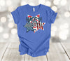 Independence Day Shirt, Made In America, July 4th Stars, Tie Dye,  Red White And Blue,  Premium Soft Unisex Shirt, Plus Sizes Available