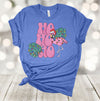 Tropical Christmas, Ho Ho Ho, Christmas Flamingo, Christmas Lights, Beach Christmas, Premium Soft Unisex Shirt, Plus Sizes Available