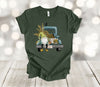 Fall Shirt, Gnome In Old Truck Full Of Pumpkins, Autumn Tee, Premium Soft Unisex Tee, Plus Size 2x, 3x, 4x Plus Sizes Available