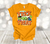 Halloween Shirt, Trick Or Treat, Monster Shirt, Candy, Fall Shirt, Cute Halloween, Premium Soft Unisex Tee, Plus Sizes Available