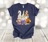 Halloween Shirt, Peace Love Halloween, Halloween Gnome Trio, Pumpkin Gnome, Premium Unisex Shirt, 2x, 3x, 4x, Plus Sizes Available