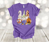 Halloween Shirt, Peace Love Halloween, Halloween Gnome Trio, Pumpkin Gnome, Premium Unisex Shirt, 2x, 3x, 4x, Plus Sizes Available