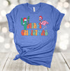 Tropical Christmas, Merry Christmas, Christmas Flamingo, Christmas Lights, Christmas Cactus, Premium Soft Unisex Shirt, Plus Sizes Available